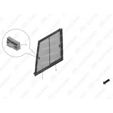 6403-02601 Окно со стеклоподъемником Yutong (Ютонг)