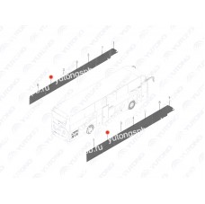 5403-99946 Стекло предпоследнее Yutong (Ютонг)