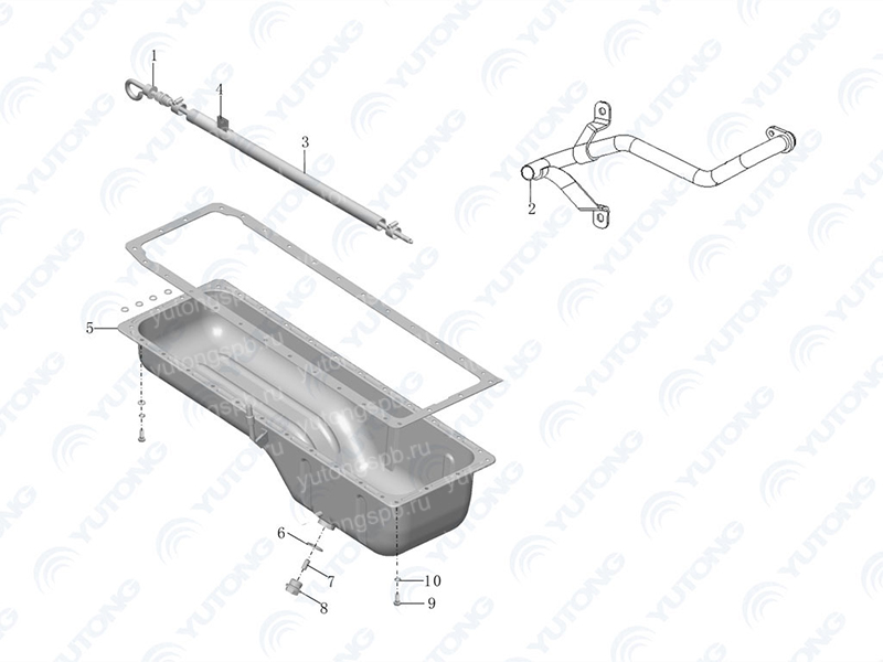 1009-01406 Масляная рейка Yutong (Ютонг) 1009-01406 Масляная рейка Yutong (Ютонг)