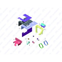 1203-31613 Выпускной сильфон, Φ102, Д=1635мм Yutong (Ютонг)