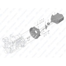 1701-03079 Комплект коробки передачи Yutong (Ютонг)