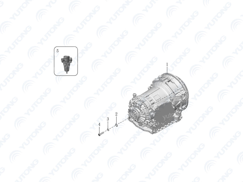 1701-13823 Трансмиссия в сборе Yutong (Ютонг) 1701-13823 Трансмиссия в сборе Yutong (Ютонг)