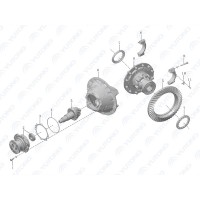 2403-03342 Дифференциал в сборе Yutong (Ютонг)