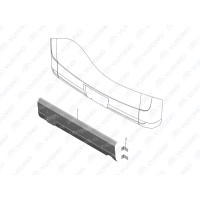 2804-07100  Бампер задний 6122H9 Yutong (Ютонг) 2804-07100  Бампер задний 6122H9 Yutong (Ютонг)