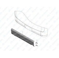 2804-07100  Бампер задний 6122H9 Yutong (Ютонг)