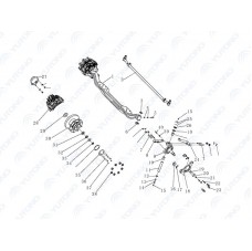 3001-06530 Палец поворотный Yutong (Ютонг)