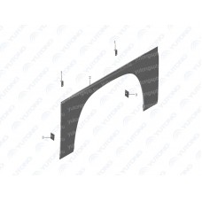 3102-07188 Правый задний кожух колеса Yutong (Ютонг)