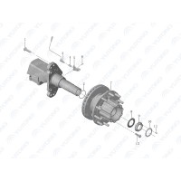 3503-00369 Тормозной диск задней ступицы в сборе Yutong (Ютонг)