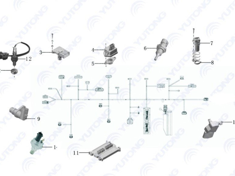 3611-00660 датчик кислорода Yutong (Ютонг) 3611-00660 датчик кислорода Yutong (Ютонг)
