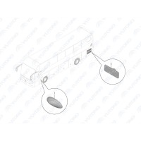 4111-00300 боковой фонарь Yutong (Ютонг)