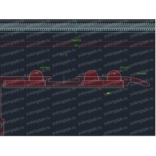 5100-21558 Нажимная полоса пола Yutong (Ютонг)