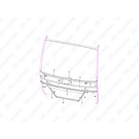 5301-18268 Прямая сталь Yutong (Ютонг)