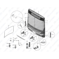 5302-05123 Правое и переднее ветровое стекло Yutong (Ютонг) 5302-05123 Правое и переднее ветровое стекло Yutong (Ютонг)