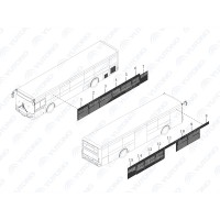5403-98088 боковое окно Yutong (Ютонг) 5403-98088 боковое окно Yutong (Ютонг)