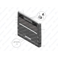 5602-01288 Стекло заднего ветрового стекла Yutong (Ютонг)