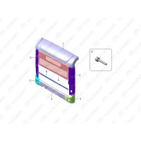 5602-12530 Отделка задней стенки Yutong (Ютонг) 5602-12530 Отделка задней стенки Yutong (Ютонг)