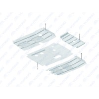 5608-39884 Нижняя и средняя защита двигателя Yutong (Ютонг)