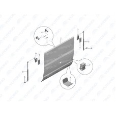 5903-12841 Уплотненный люк Yutong (Ютонг)