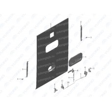 5906-02612 Люк отдыха водителя Yutong (Ютонг)