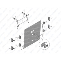 5914-03901 Багажный отсек Yutong (Ютонг) 5914-03901 Багажный отсек Yutong (Ютонг)