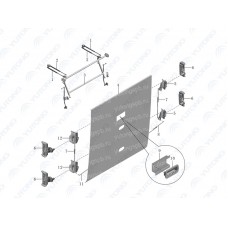 5914-03901 Багажный отсек Yutong (Ютонг)