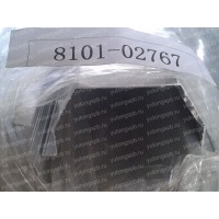 8101-02767 Прямая пластинка декоративного кожуха радиатора Yutong (Ютонг)