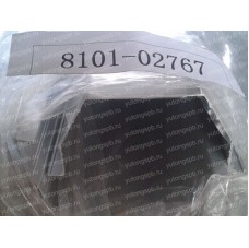 8101-02767 Прямая пластинка декоративного кожуха радиатора Yutong (Ютонг)