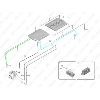 8107-10182 Испаритель в сборе Yutong (Ютонг)
