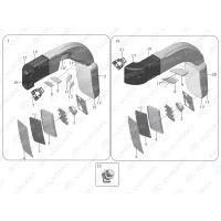 8202-03014 Задняя крышка главного корпуса зеркала Yutong (Ютонг) 8202-03014 Задняя крышка главного корпуса зеркала Yutong (Ютонг)