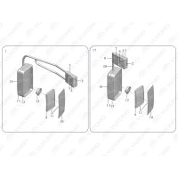 8202-08161 Зеркало заднего вида Yutong (Ютонг)