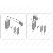 8202-08161 Зеркало заднего вида Yutong (Ютонг)