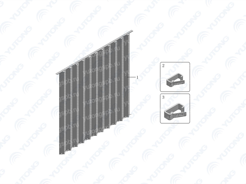 8205-12309 занавеск Yutong (Ютонг) 8205-12309 занавеск Yutong (Ютонг)