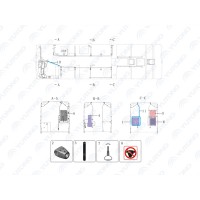 8220-76735 Barandilla Yutong (Ютонг) 8220-76735 Barandilla Yutong (Ютонг)