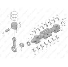 1004-02003 Шатун Yutong (Ютонг)