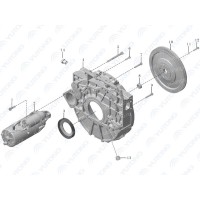 1005-01539 Корпус маховика Yutong (Ютонг)