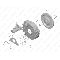 Картер маховика (Оригинал) YUTONG 100502138