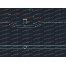 Тройник соединительный топливного бака (Оригинал) Yutong 110103962 Тройник соединительный топливного бака (Оригинал) Yutong 110103962