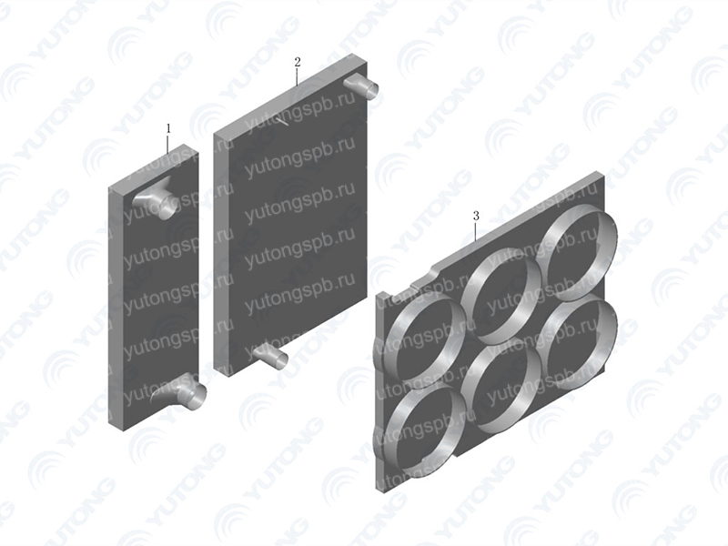 Радиатор охлаждения (Оригинал) YUTONG 130105282 Радиатор охлаждения (Оригинал) YUTONG 130105282