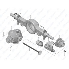 Редуктор заднего моста (Оригинал) Yutong 240204638