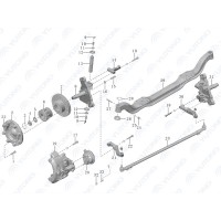 3003-03424 Поперечная тяга в сборе, Φ50*8, 1791,40 Yutong (Ютонг) 3003-03424 Поперечная тяга в сборе, Φ50*8, 1791,40 Yutong (Ютонг)