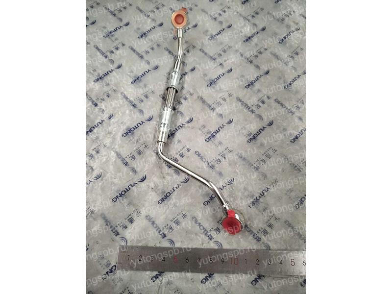 Трубка компрессора (подача) дв.Yuchai штуцер d=10 Yutong (орг) 350901956 Трубка компрессора (подача) дв.Yuchai штуцер d=10 Yutong (орг) 350901956