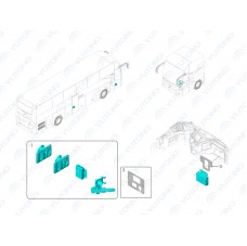 3704-00185 Включатель зажигания Yutong (Ютонг)