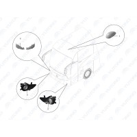 4121-00663 Комбинированные фары, правые Yutong (Ютонг)