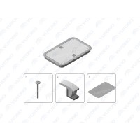 Облицовка люка польного (рамка) (Оригинал) 824х512 Yutong 510012148