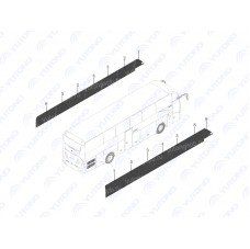 Закрытое среднее стекло (Оригинал) Yutong 540399948