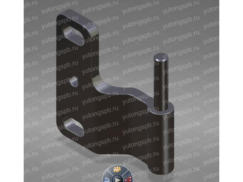 5940-12273 Шарнир боковой шарнирной двери отсека (U-образная, левая передняя) Yutong (Ютонг) 5940-12273 Шарнир боковой шарнирной двери отсека (U-образная, левая передняя) Yutong (Ютонг)